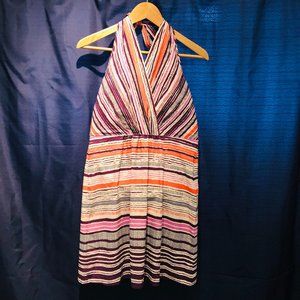 ATHLETA | Halter Dress | 8 | Berry